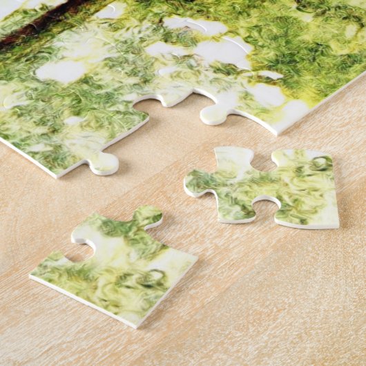 Im Bauernhof Garten von Helen Allingham Puzzle (Seite)