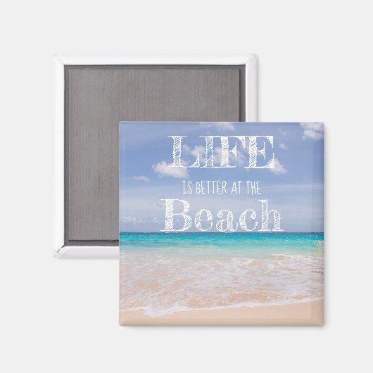 Im Beach Magnet ist das Leben besser (Vorderseite/Rückseite)