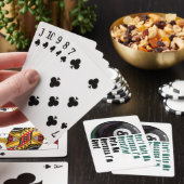 Im Beautiful Im Good 8 Ball Spielkarten (In Situ)