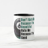 Im Beautiful Im Good 8 Ball Tasse (Zentrum)