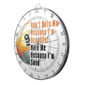 Im Beautiful Im Good 9 Ball Dartscheibe (Vorderseite rechts)