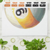 Im Beautiful Im Good 9 Ball Küchentuch (Gefaltet)