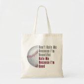 Im Beautiful Im Good Baseball Tragetasche (Vorne)