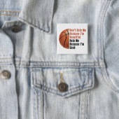 Im Beautiful Im Good Basketball Button (Beispiel)