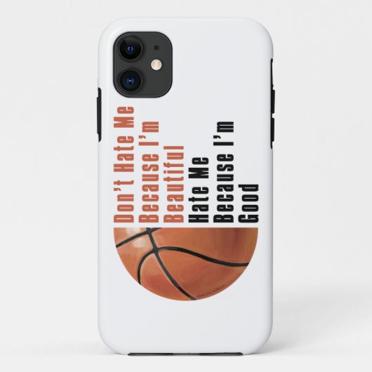 Im Beautiful Im Good Basketball Case-Mate iPhone Hülle (Rückseite)