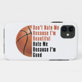 Im Beautiful Im Good Basketball Case-Mate iPhone Hülle (Rückseite (Horizontal))
