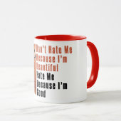 Im Beautiful Im Good Basketball Tasse (VorderseiteRechts)