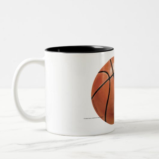 Im Beautiful Im Good Basketball Zweifarbige Tasse (Links)