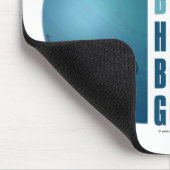 Im Beautiful Im Good Bowling Blue Mousepad (Ecke)