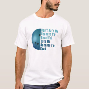 Im Beautiful Im Good Bowling Blue T-Shirt