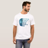 Im Beautiful Im Good Bowling Blue T-Shirt (Vorne ganz)