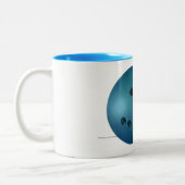 Im Beautiful Im Good Bowling Blue Zweifarbige Tasse (Links)