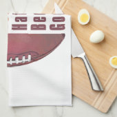 Im Beautiful Im Good Football Geschirrtuch (Viertel Falte)