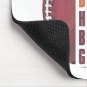 Im Beautiful Im Good Football Mousepad (Ecke)