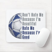 Im Beautiful Im Good Futbal Mousepad (Mit Mouse)