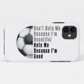 Im Beautiful Im Good Soccer Ball Case-Mate iPhone Hülle (Rückseite (Horizontal))