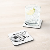 Im Beautiful Im Good Soccer Ball Untersetzer (Rechte Seite)