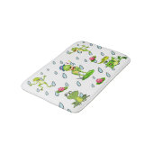 im Begriff, einen Froschbad zu nehmen Badematte (Schrägansicht)