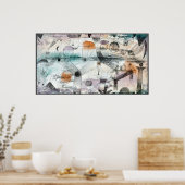 Im Bereich der Luft Poster (Küche)