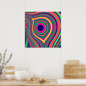 "Im Bereich der wissenschaftlichen Beobachtung" Poster (Küche)