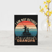 Im Beruflichen Opa Vathers D Karte (Gelbe Blume)