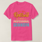 Im Beruflichen Opa Vathers D T-Shirt (Design vorne)