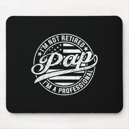 Im Beruflichen Pap Funny Vathers bin ich nicht ers Mousepad (Vorne)
