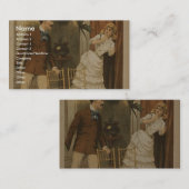 Im Besitz des Feindes Visitenkarte (Vorne/Hinten)