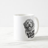 Im Besitz eines Goldendoodles Kaffeetasse (VorderseiteRechts)