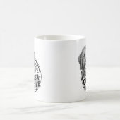 Im Besitz eines Goldendoodles Kaffeetasse (Mittel)