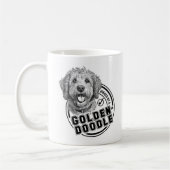 Im Besitz eines Goldendoodles Kaffeetasse (Links)