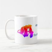 Im Besitz eines Grenzgängers Collie Funny Dog Kaffeetasse (Links)