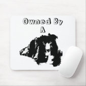 Im Besitz eines Grenzgängers Collie Funny Dog Mousepad (Mit Mouse)