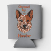 Im Besitz eines Helfers (rot) Dosenkühler (Rückseite)