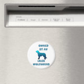 Im Besitz eines irischen Wolfhound Magnet (In Situ (Geschirrspüler))