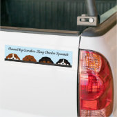 Im Besitz von Cavalier King Charles Spaniels Autoaufkleber (Auf Lkw)