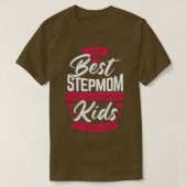 Im besten Stepmutterstiefmütterchen Mama Geschenk T-Shirt (Design vorne)