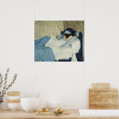 Im Bett von Federico Zandomeneghi Poster (Küche)