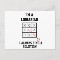 Im Bibliothekar finde ich immer eine Lösung Postka