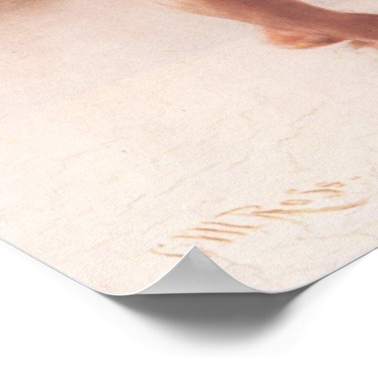 Im Bildhauerstudio Poster (Ecke)