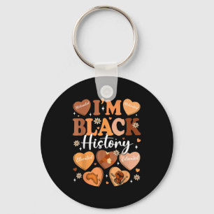 Im Black History Melanin Afroamerikanische Frauen  Schlüsselanhänger