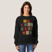 I'm Black History Month Science Periodic Table of Sweatshirt (Vorne ganz)