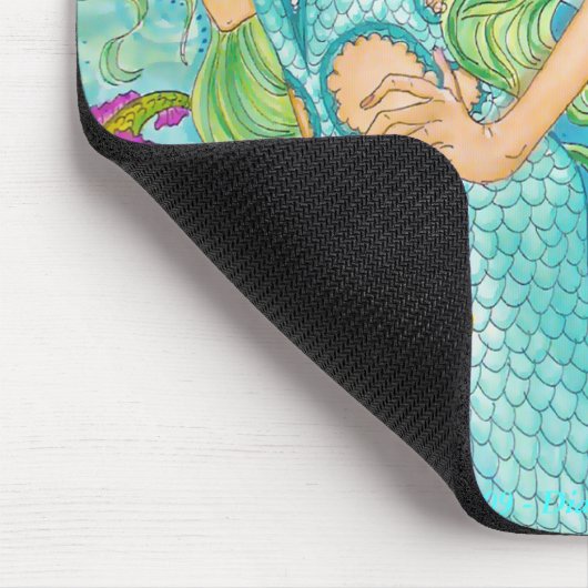 Im Blau Mousepad (Ecke)