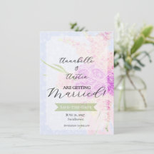Im Blau - Süße rosa transparente Schleife Bouquet