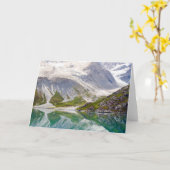 Im Blauen gedeihen Karte (Gelbe Blume)