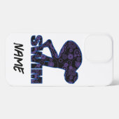 Im Block schwimmen iPhone Hülle (Rückseite (Horizontal))