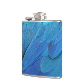 I'm blue - cool feather design  flachmann (Links)