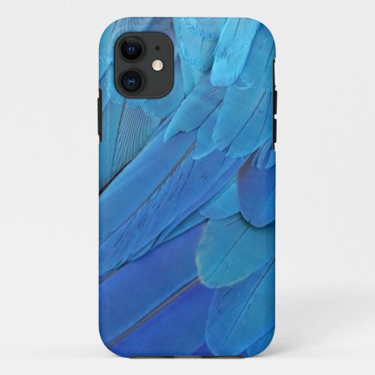 I'm blue - cool parrot feathers Case-Mate iPhone hülle (Rückseite)