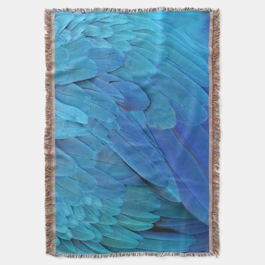 I'm blue - Macaw feathers Decke (Vorderseite Vertikal)