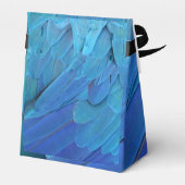 I'm blue - Macaw feathers Geschenkschachtel (Rückseite)